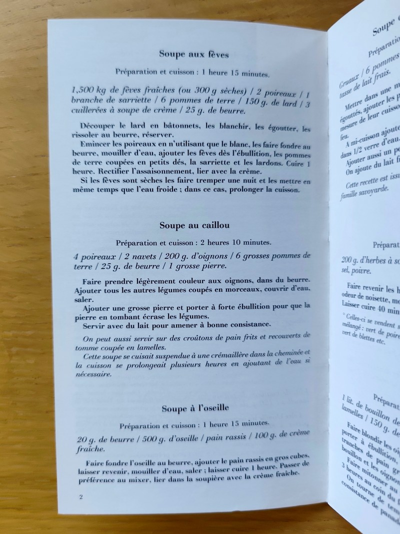Recueil de la Gastronomie Savoyarde. 100 recettes simples