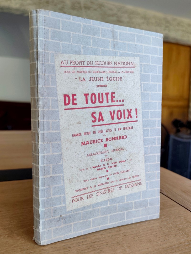 De toute... sa voix !