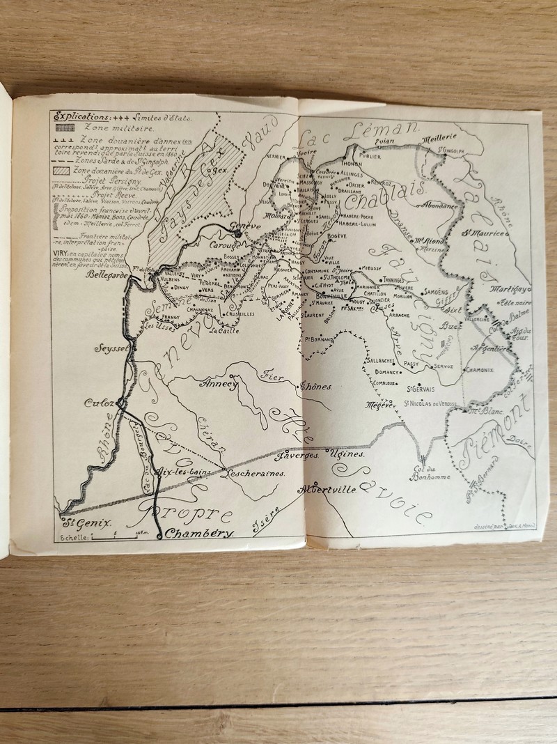 L'Annexion de la Savoie à la France et la politique Suisse 1860