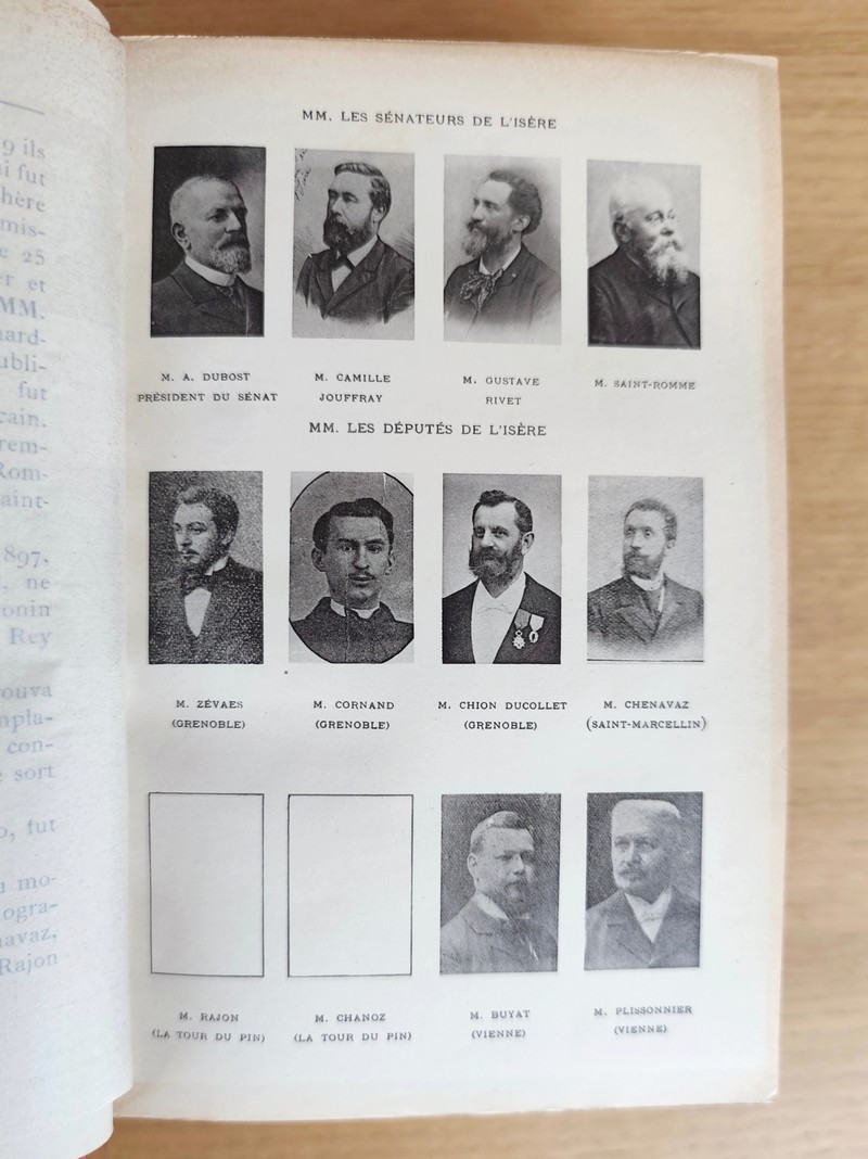 Isère. Dictionnaire Biographique et Album