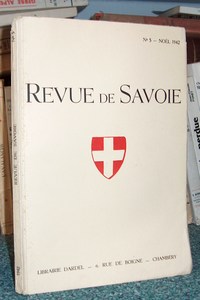 Livre ancien Savoie - 10 - Revue de Savoie n° 5 - Noël 1942 - Revue de Savoie