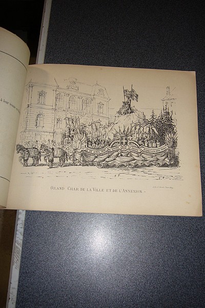 Chambéry à travers les ages. Souvenir de la cavalcade historique de bienfaisance du 14 juin 1886. À l'occasion du concours régional.