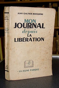 Mon journal depuis la Libération