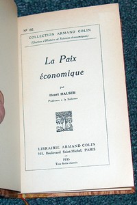 La Paix économique