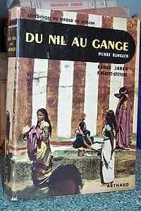 livre ancien - Du Nil au Gange à la découverte de l'Inde - Rambach, Jahan, Hébert-Stevens