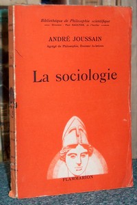 livre ancien - La Sociologie - Joussain André