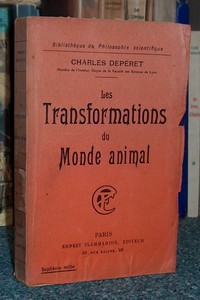 Les transformations du monde animal