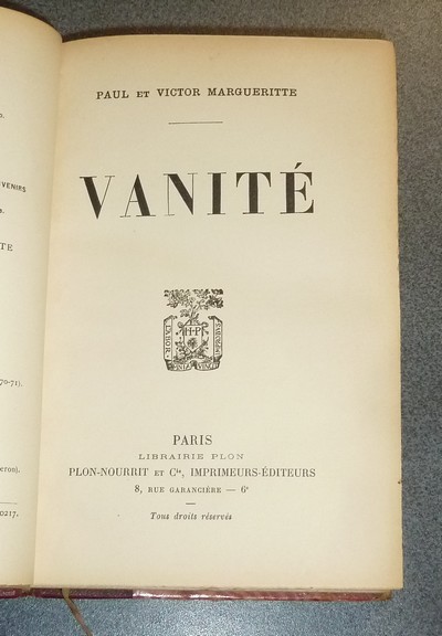 Vanité