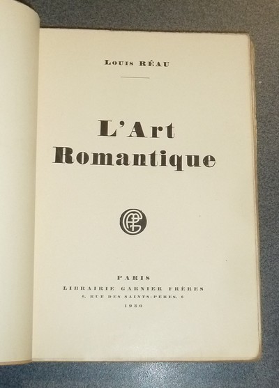 L'art romantique