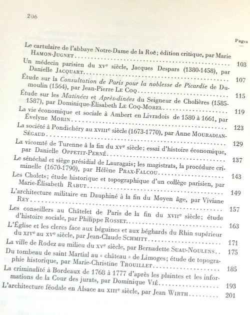 Position des thèses soutenues par les élèves de la promotion de 1971 pour obtenir le Diplôme d'Archiviste Paléographe