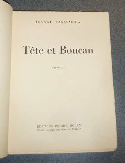 Tête et Boucan