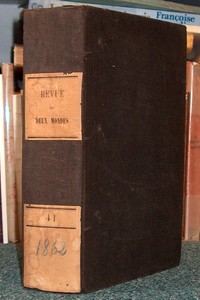 Revue des Deux Mondes. Tome 41, 1862