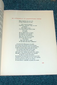 Quelques paroles à propos de poésie. Aux poètes morts à la guerre - De l'éternelle et indispensable poesie - Du poète - Comment s'exprime le poète