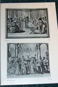 Collection J.P. Estampes du XVIè au début XIXè siècle, recueils de costumes, dessins. 12-13 juin 1929