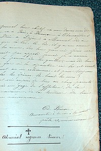 En route pour ma Mission (manuscrit) De Paris à Qui-Nhon, 26 novembre 1890 - 2 janvier 1891